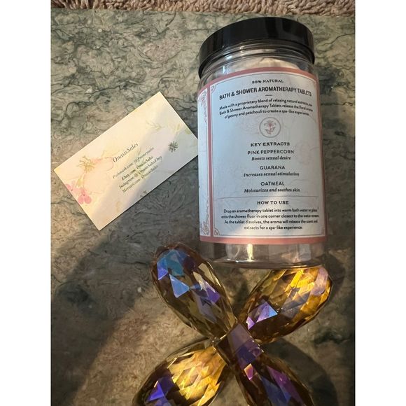 J.R. Watkins Love Bath & Shower Tablets, Peony & Patchouli Shower Steamers - Picture 3 of 8